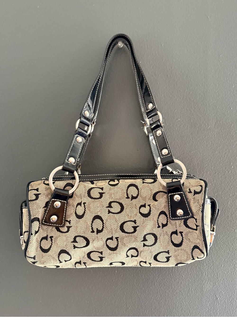 Vintage Guess Baguette Shoulder Bag